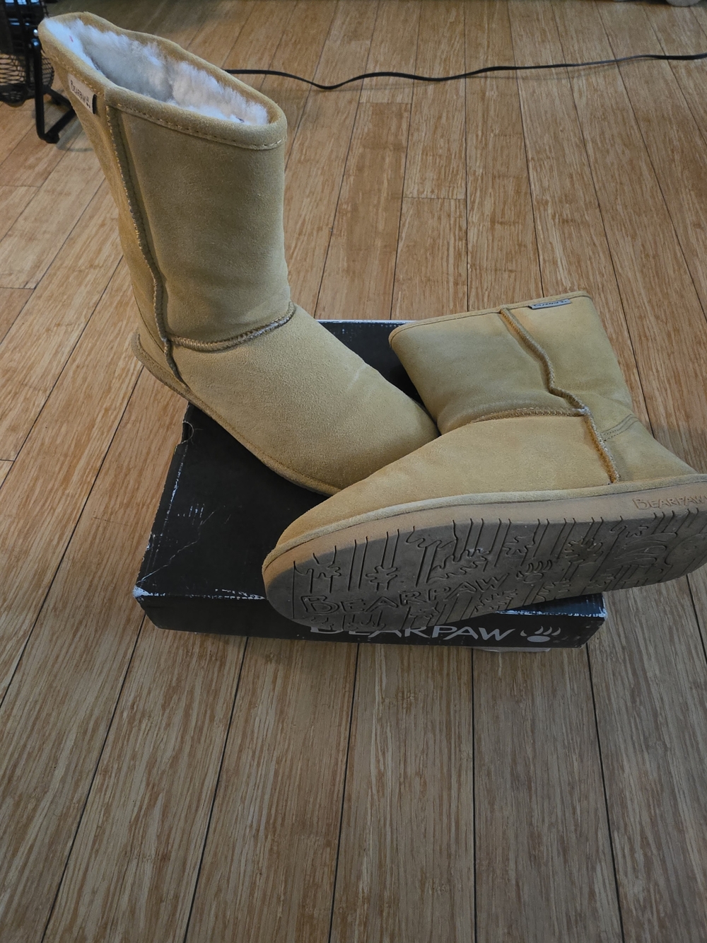 Bearpaw Women’s Classic Tall Shearling Boots - Chestnut
